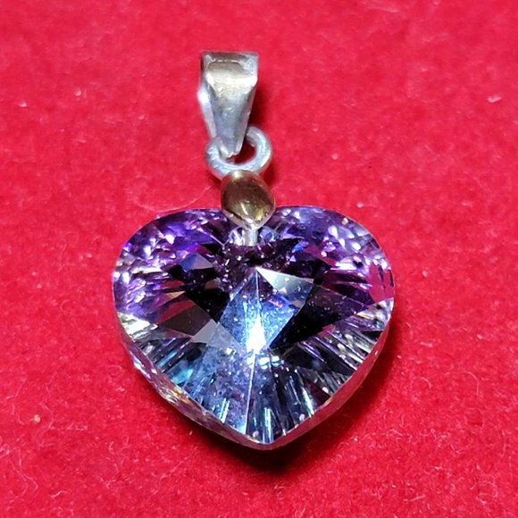 Swarovski Elements Crystal Heart Pendant - Picture 2 of 3